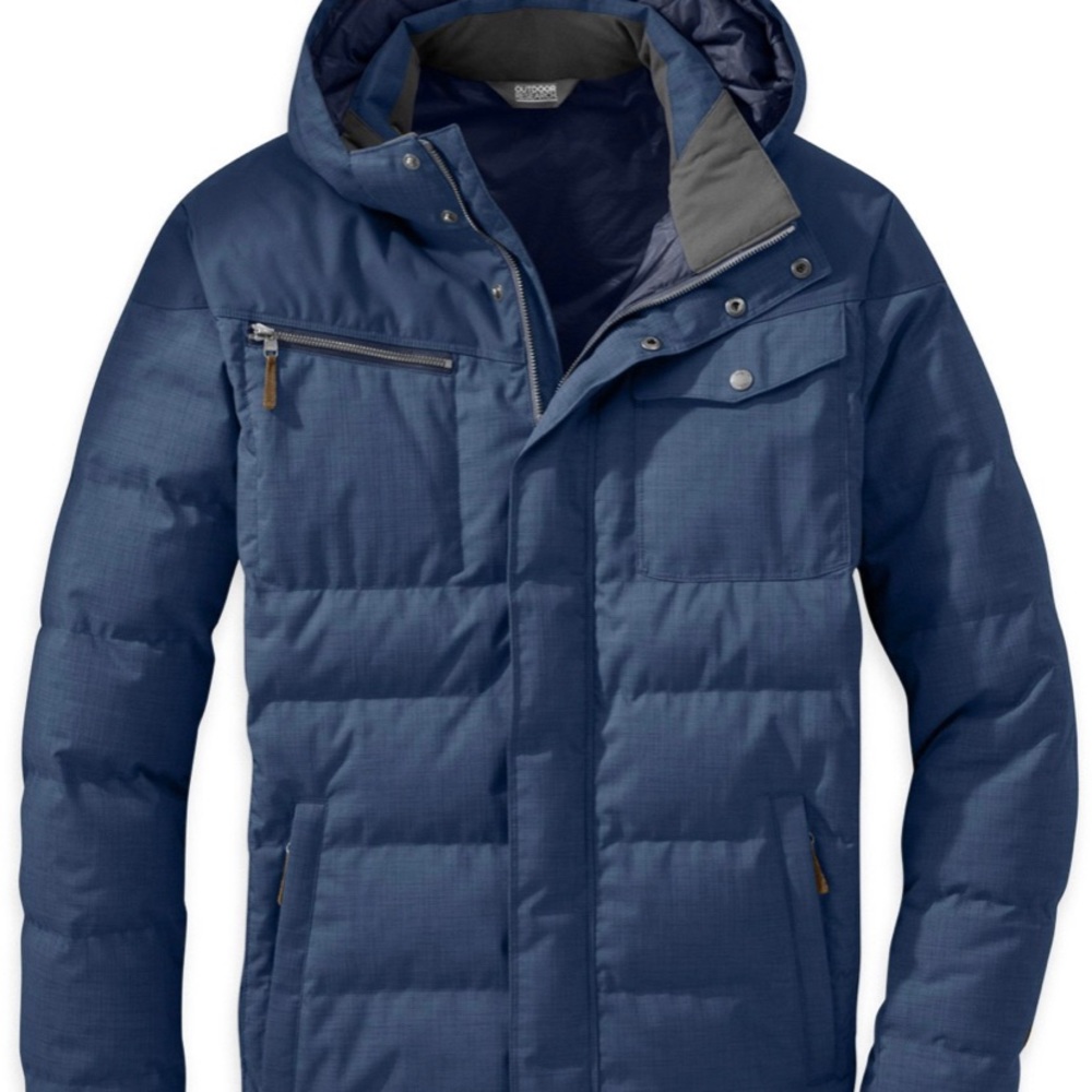 Outdoor Research Men’s whitefish Down Jacket,like new,from a non smoking house.